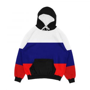 Russian Russia Flag Men's All-Over-Print Hoodie