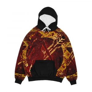 Rwby Deco Circle Pyrrha Nikos Men's All-Over-Print Hoodie