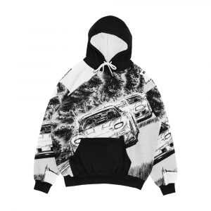 Rx7 Vs Supra V2 Initial D Men's All-Over-Print Hoodie