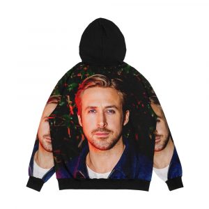 Alternative view of Ryan Gosling Men's All-Over-Print Hoodie