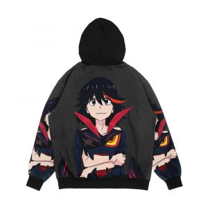Alternative view of Ryuko Matoi Men's All-Over-Print Hoodie