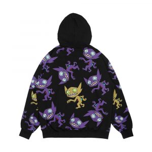 Alternative view of Sableye Pattern Men's All-Over-Print Hoodie