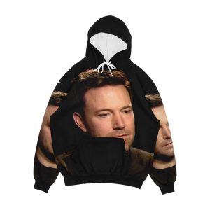 Sad Affleck Men's All-Over-Print Hoodie