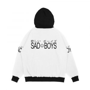 Alternative view of Sad Boys Men's All-Over-Print Hoodie