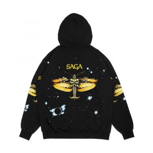 Alternative view of Saga 1978 Men's All-Over-Print Hoodie