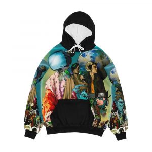 Saga Comic Characters Geek Men's All-Over-Print Hoodie