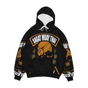 Sagat Muay Thai Fighter Thailand Martial Art Men's All-Over-Print Hoodie