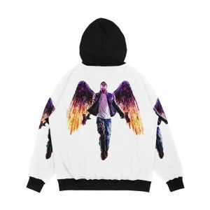 Alternative view of Saints Row Gat Men's All-Over-Print Hoodie