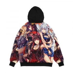 Alternative view of Sakura Sisters Men's All-Over-Print Hoodie