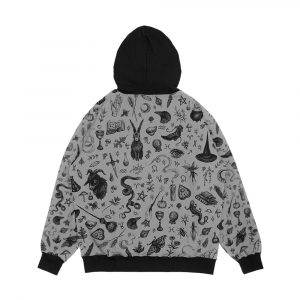 Alternative view of Salem Witch Men's All-Over-Print Hoodie