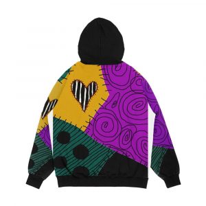 Alternative view of Sally s New Patch Men's All-Over-Print Hoodie