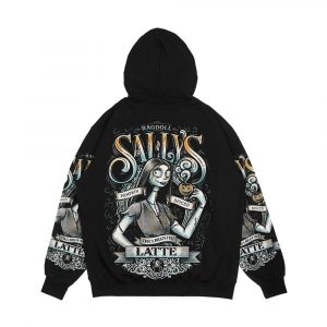 Alternative view of Sallys Pumpkin Spiced Latte Men's All-Over-Print Hoodie