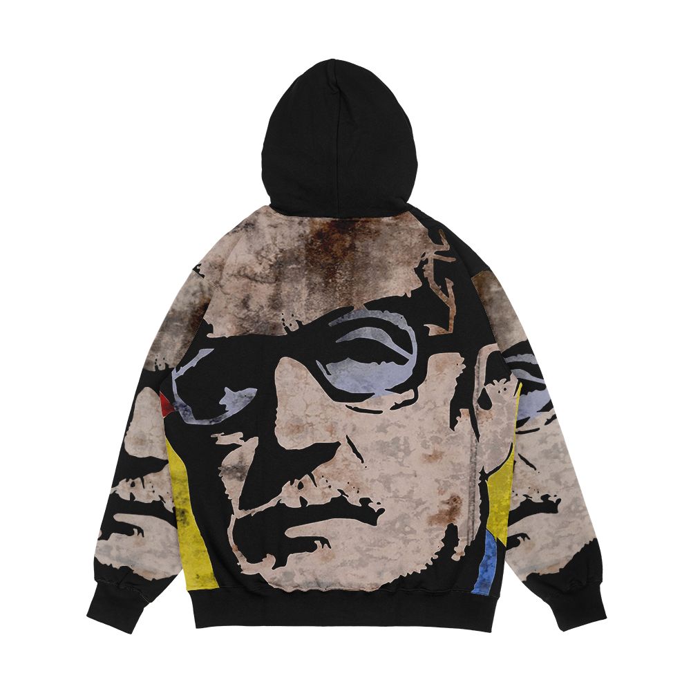 Salvador Allende Men's All-Over-Print Hoodie - Image 2
