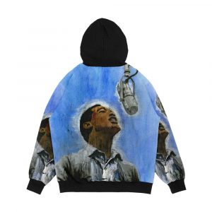 Alternative view of Sam Cooke Men's All-Over-Print Hoodie