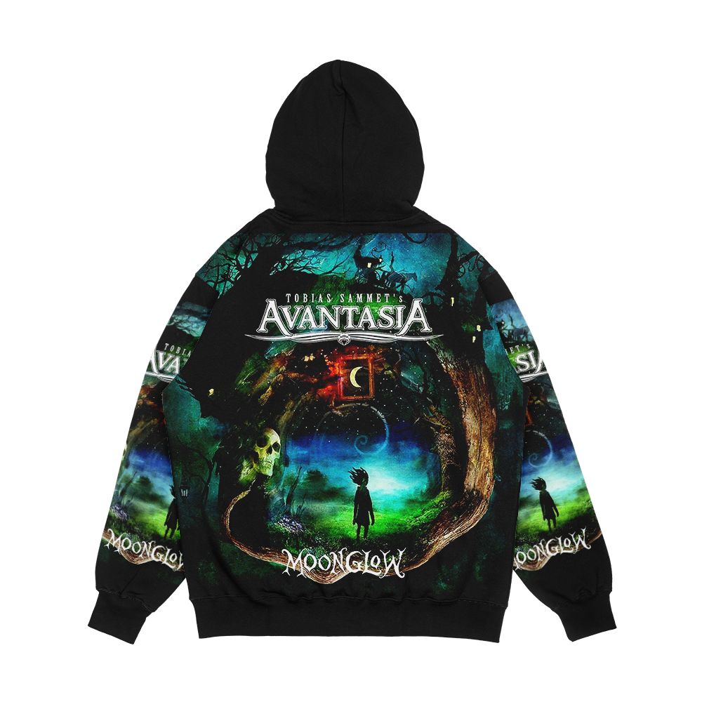 Sammet Moonglow Tobias Tour 2019 Warna Avantasia Men's All-Over-Print Hoodie - Image 2