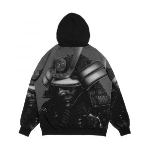 Alternative view of Samurai Men's All-Over-Print Hoodie