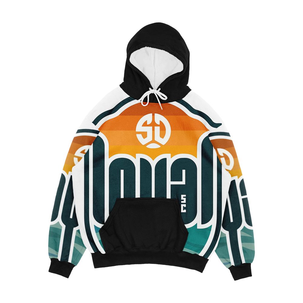 San Diego Loyal Soccer Men's All-Over-Print Hoodie
