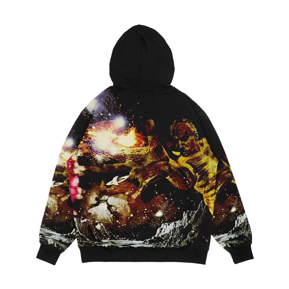 Santana Iii Men's All-Over-Print Hoodie - Image 2
