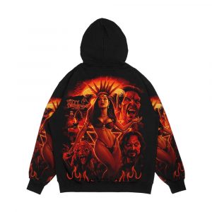Alternative view of Santanico Pandemonium Men's All-Over-Print Hoodie