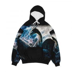 Saphira The Dragon From The Hit Eragon Movie Men's All-Over-Print Hoodie