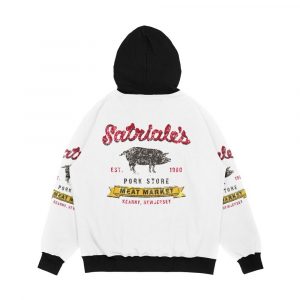 Alternative view of Satriale s Men's All-Over-Print Hoodie