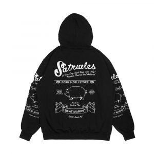 Alternative view of Satriale s Pork And Deli Store Darks Men's All-Over-Print Hoodie