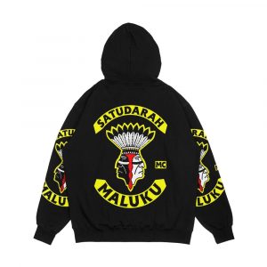 Alternative view of Satu Darah Mc Maluku Men's All-Over-Print Hoodie
