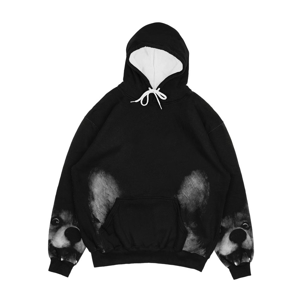 Sausage Fox Men's All-Over-Print Hoodie