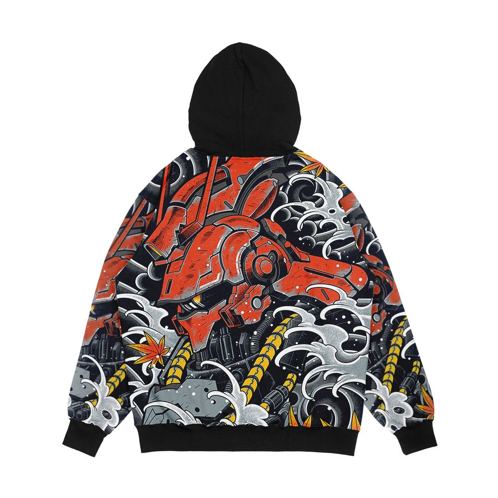 Sazabi Awesome Men's All-Over-Print Hoodie - Image 2