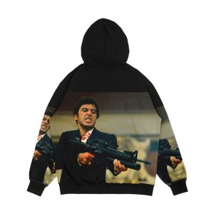 Alternative view of Scarface Men's All-Over-Print Hoodie