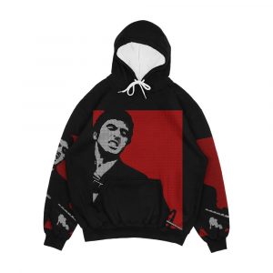 Scarface Point Men's All-Over-Print Hoodie