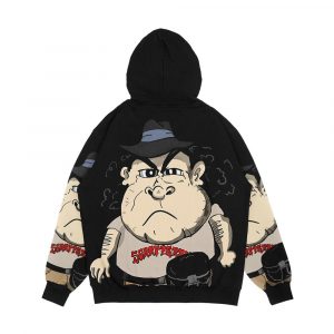 Alternative view of Scary Perry Caravello With Italian Fedora And Fanny Pack Men's All-Over-Print Hoodie