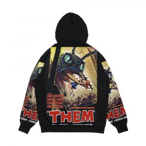 Alternative view of Sci Fi Them Bugs Are Eating My Girl Friend Movie Men's All-Over-Print Hoodie