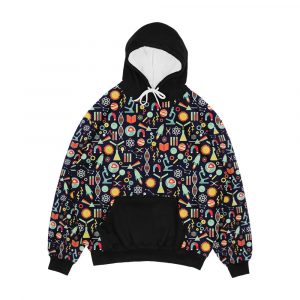 Science Studies Men's All-Over-Print Hoodie