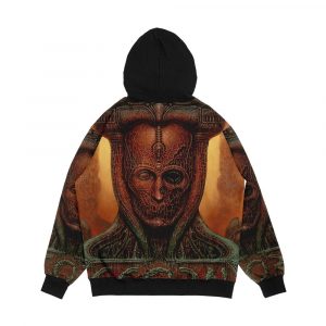 Alternative view of Scorn Game Men's All-Over-Print Hoodie