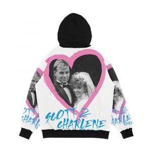 Alternative view of Scott And Charlene Forever Men's All-Over-Print Hoodie