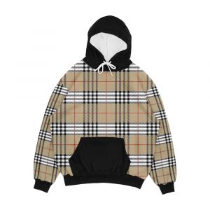 Scottish Tartan Plaid Pattern Men's All-Over-Print Hoodie