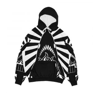 Scp Spc Shark Punching Centre Men's All-Over-Print Hoodie
