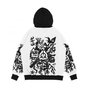 Alternative view of Scp The Foundation Men's All-Over-Print Hoodie