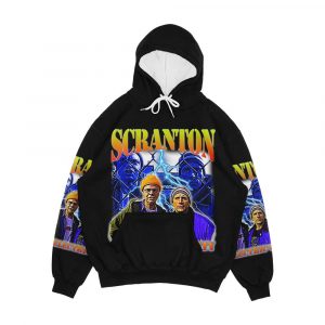 Scranton The Electric City Men's All-Over-Print Hoodie