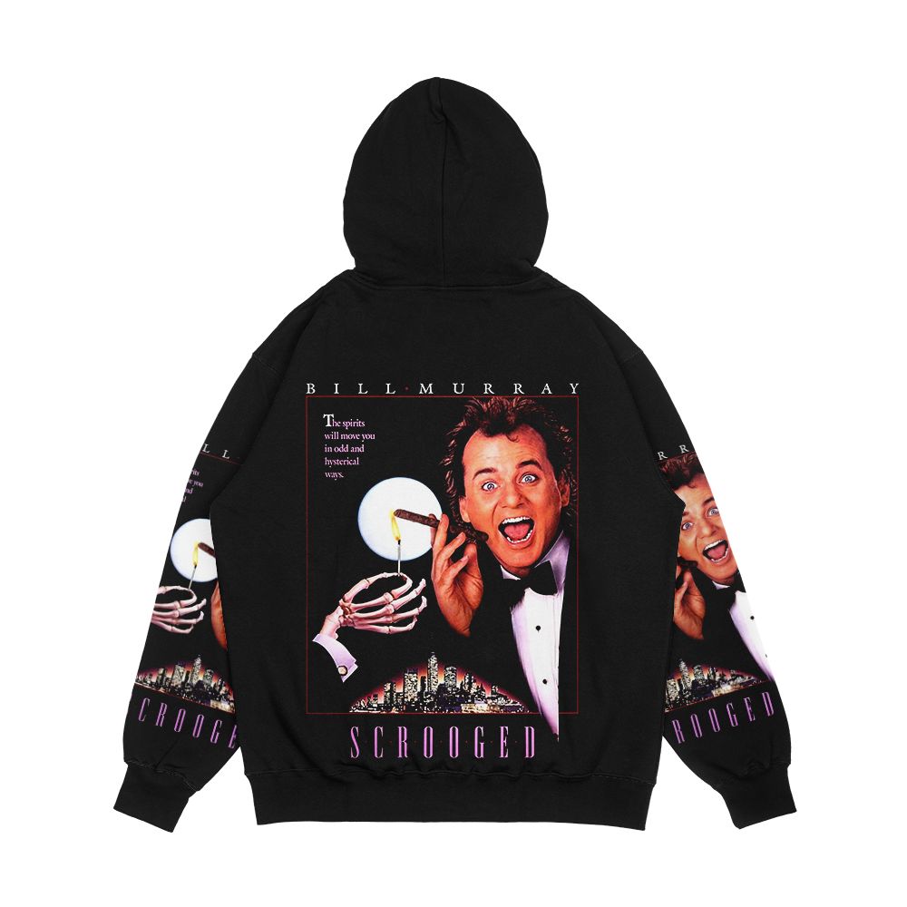 Scrooged Bill Murray Men's All-Over-Print Hoodie - Image 2