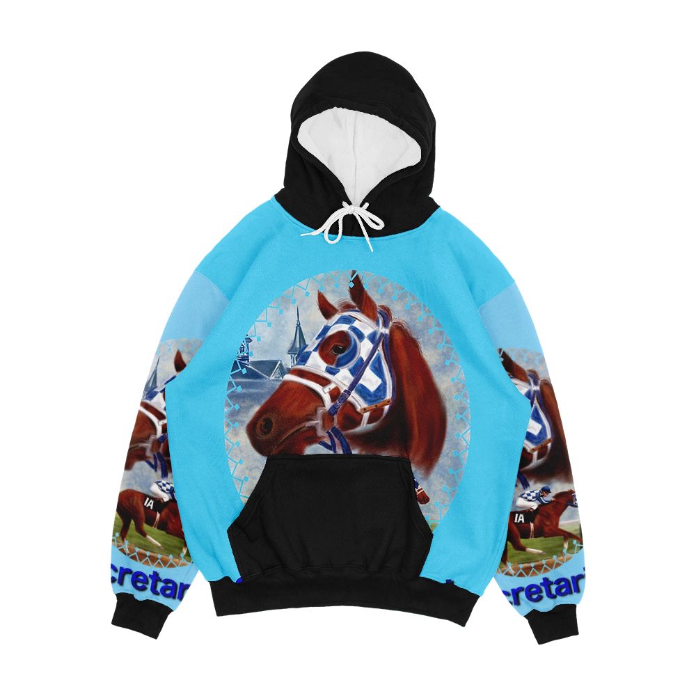 Secretariat Triple Crown Winner Men's All-Over-Print Hoodie