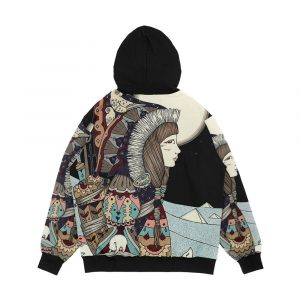 Alternative view of Sedna Men's All-Over-Print Hoodie