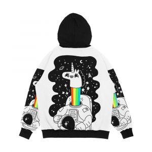 Alternative view of See You In Space Men's All-Over-Print Hoodie