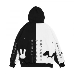 Alternative view of Seishun Buta Yaro Mai Men's All-Over-Print Hoodie
