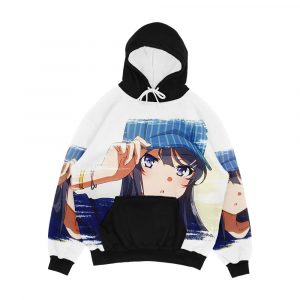 Seishun Buta Yaro Mai Sakurajima Men's All-Over-Print Hoodie
