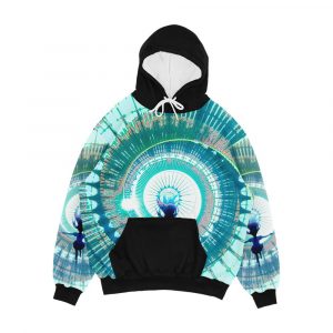 Senjougahara Hitagi Falling Men's All-Over-Print Hoodie