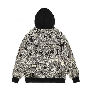 Alternative view of Sense8 Men's All-Over-Print Hoodie