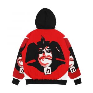 Alternative view of Sgt Kabukiman Men's All-Over-Print Hoodie