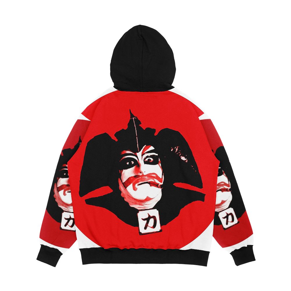 Sgt Kabukiman Men's All-Over-Print Hoodie - Image 2